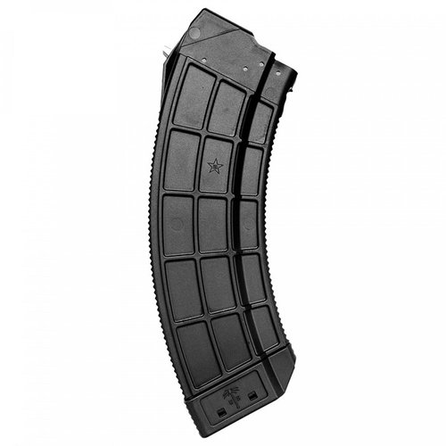 Das US PALM AK 30-Runden-Magazin bietet eine robuste, einteilige Bauweise aus speziellem Polymer, eine selbstreinigende Follower und einen stabilen Edelstahl-Latch Cage.