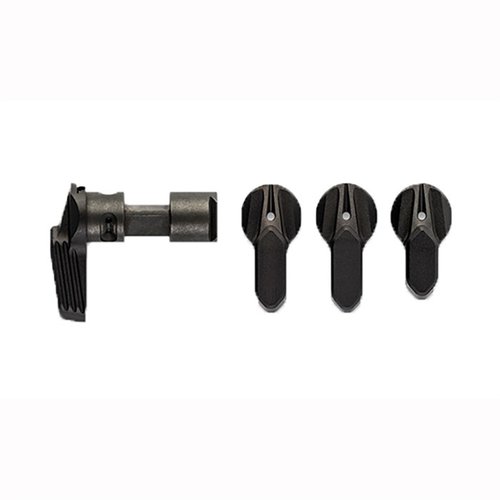 Der AR-15 Talon™ Safety Selector bietet eine modulare Bauweise, die als 90° oder 45° Short Throw installiert werden kann, mit 4 Hebeln aus hochwertigem Aluminium.