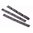M-LOK Schienenabdeckung 4-Slot 3er-Pack Schwarz