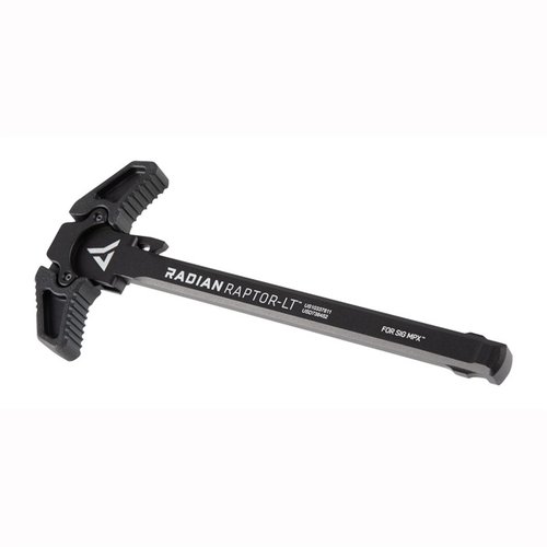 Der Raptor-LT Charging Handle für SIG MCX™ bietet verbesserte Ergonomie, schnelle Bedienung von beiden Seiten und ist aus robustem 7075 Aluminium gefertigt.