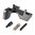 AR-15 ABC/R V3 Verschlussfang, genoppt, schwarz