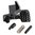 AR-15 ABC/R V3 Verschlussfang, genoppt, schwarz