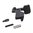 AR-15 ABC/R V3 Bolt Catch vorwärtsvorgespannt geriffelt schwarz