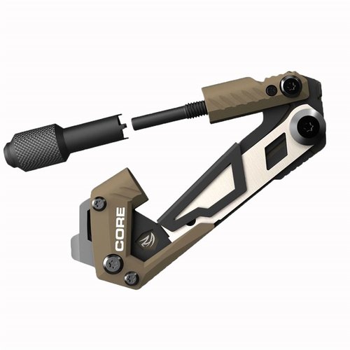 Der GUN TOOL CORE AR15 ist ein kompakter, vielseitiger Tragewerkzeug, ideal für kritische AR15-Aufgaben wie Jam-Beseitigung und Sichtanpassungen.