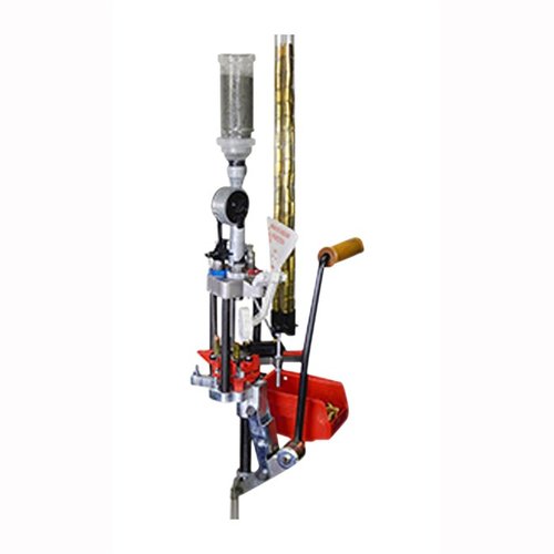 Die PRO 4000 Presse von LEE PRECISION bietet eine einfache Handhabung, schnelle Patronenwechsel, ergonomischen Griff und alles, was du zum Wiederladen brauchst!