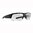HELIX EYEWEAR schwarze Fassung mit klaren Gläsern