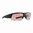 HELIX EYEWEAR schwarzer Rahmen mit rosafarbenen Gläsern
