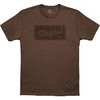 ROVER BLOCK CVC T-Shirt S Braun meliert