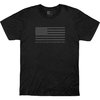 Standard Baumwoll-T-Shirt 2XL Schwarz