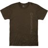 VERT Logo Baumwoll-T‑Shirt, Small, Braun