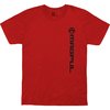 VERT Logo Baumwoll-T-Shirt Medium Rot