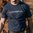 UNFAIR ADVANTAGE Baumwoll-T-Shirt Small Navy