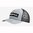 Wordmark-Patch Trucker Grau/Schwarz