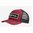 Wordmark-Patch Trucker Cap Rot/Schwarz