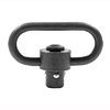 Push-Button-Schwenkbolzen 1,5" Öse Einzelpack schwarz