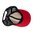 Trucker-Cap Stone/Schwarz/Rot