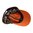 Orange/braune Trucker-Cap