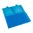 Flip-Top-Munitionbox Pistole 9MM-380 ACP, 200 Schuss, transparent-blau