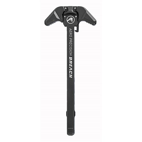 Der Aero Precision Breach Charging Handle für AR .308 bietet eine robuste, ergonomische Lösung mit großen Hebeln für müheloses Racking, ideal für harte Bedingungen.
