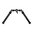 SUPER CAL ARMS 17S Zweibein schwarz
