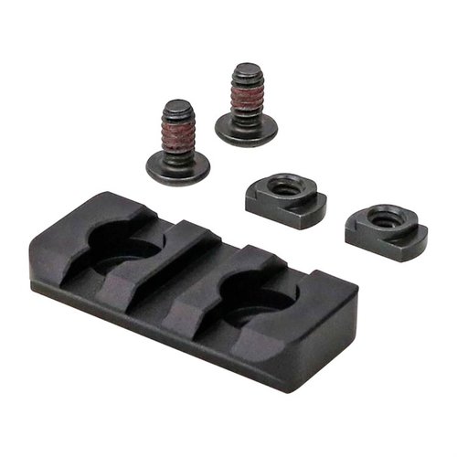 Die BT73 M-LOK® Rail bietet 3 Slots für Atlas Bipods oder Accu-Shot Monopods, ist aus 6061-T6 Aluminium gefertigt und perfekt für M-LOK Handguards.