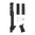 SB22 15" festes Chassis-Set für Ruger 10/22, schwarz