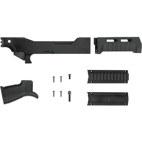 Das SB22 Takedown Chassis Kit ist ein leichtes, modulares Chassis für Ruger 10/22 und 22 Charger, kompatibel mit AR-15 Griffen und M1913-Zubehör.