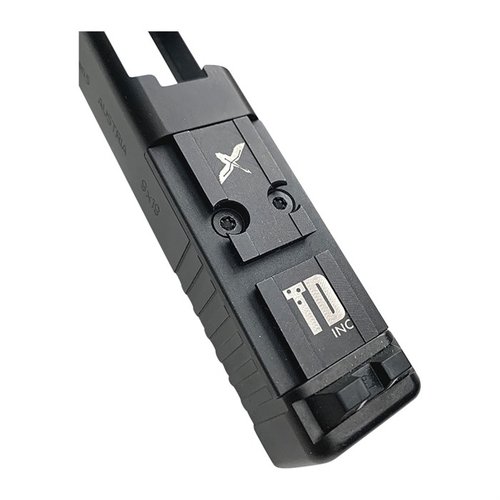 Die OPF-G, RMR Optikplattform für Glock MOS bietet eine stabile Montage für RMR/SRO, einfache Installation und gleichbleibende Sichthöhe auf allen Glock Gen 4/5.