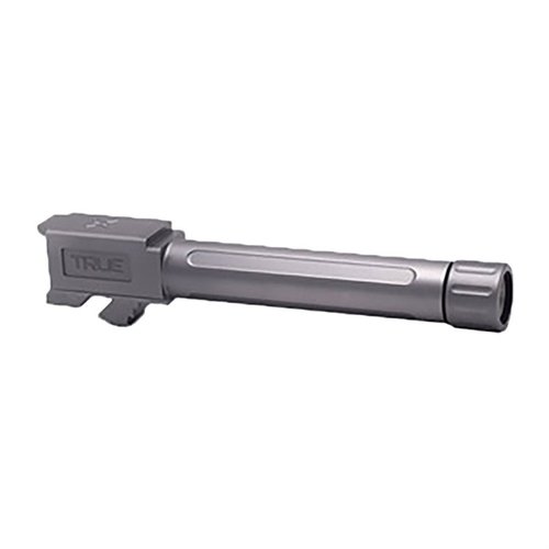 Der TRUE Barrel für Glock 19/19X & 45 bietet eine einfache Drop-in Installation, verbesserte Genauigkeit, hochwertige Materialien und eine Vielzahl von Beschichtungen.