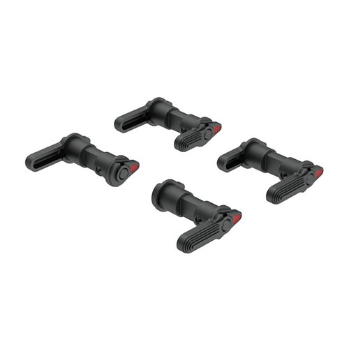 Mit der C1 Modular Safety von Badger Ordnance hast du eine flexible, einseitige oder beidhändige Steuerung, einen 60° oder 90° Wurf und eine langlebige Bauweise.