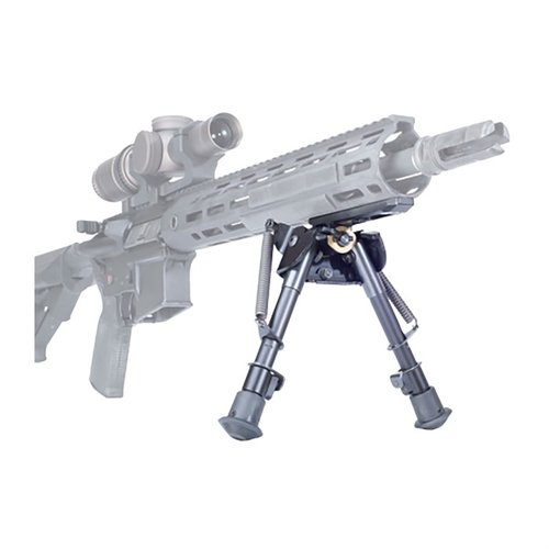 Das Low Profile Enhanced Bipod Kit von Badger Ordnance bietet einen stabilen Harris BRM-S 6"-9" Bipod mit Picatinny oder M-LOK Mount und schützt vor versehentlichem Auslösen.