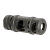 Der TWO CHAMBER MUZZLE BRAKE von Midwest Industries reduziert den Rückstoß deiner .357 Kaliber Waffe und ist aus robustem Werkzeugstahl gefertigt.