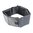 Klein (30"-36") Clutch-Gürtel, Grau
