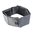 Größe M (34"–42") Clutch‑Gürtel, Grau