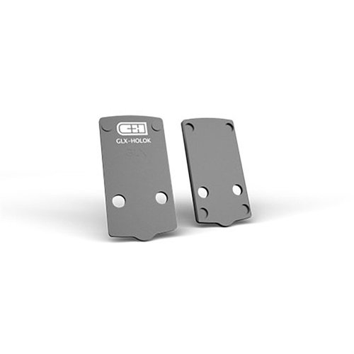 Die V4 MIL/LEO GLOCK Optik-Montageplatte aus robustem 6061 Aluminium bietet eine sichere Befestigung für Holosun 407K/507K und sorgt für präzise Zielerfassung.