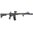 AR-15 PEAK/01 festes Eisen-Frontvisier schwarz