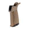 Der Strike Industries AR Overmolded Enhanced Pistol Grip bietet eine gummierte Oberfläche für besseren Halt, drei Winkeloptionen und praktischen Stauraum.