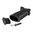 AR-15 Gummi-Overmold-Pistolengriff 20° Schwarz