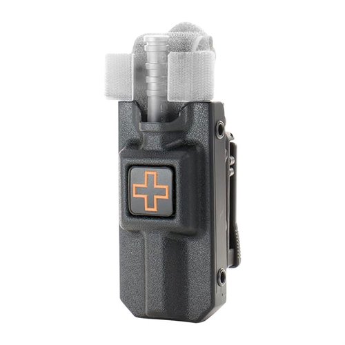 Die RIGID TQ Case für C-A-T Gen 7 bietet schnellen Zugriff auf deinen Tourniquet, ist robust, vielseitig montierbar und ermöglicht eine einhändige Bedienung.