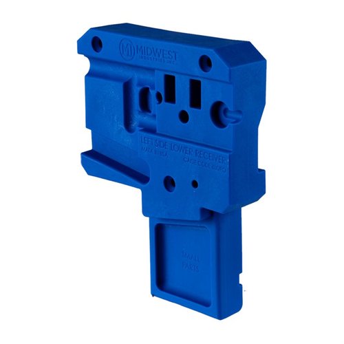 Die AR Lower Receiver Blocks aus hochfestem Polymer bieten 4 Kontaktpunkte für den Schraubstock, eine Halterung für die Montage und sind 100% in den USA hergestellt.