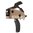 AR-15 ICONIC TRIGGER Drop-In zweistufiger Abzug, 3 lbs, FDE