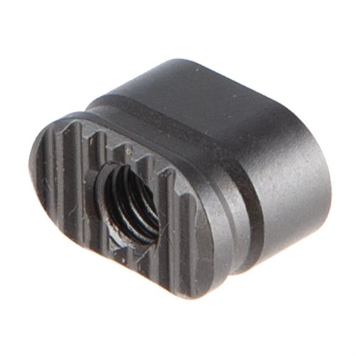 Der AR-15 Enhanced Magazine Release Button bietet eine ergonomische, leicht gewölbte und geriffelte Oberfläche für besseren Halt und präzise Bedienung.
