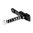 AR-15 verbesserter Magazinfreigabeknopf, geriffelt, beidseitig