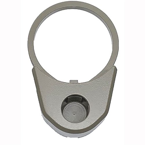 Die AR-15 Endplatte mit 3 QD Sling Swivel Socket bietet robuste Funktionalität, ermöglicht eine vollständige Zusammenklappbarkeit und ist in DLC Schwarz oder FDE Cerakote erhältlich.