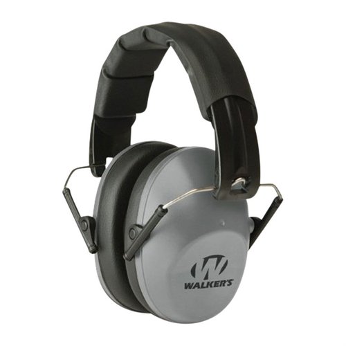 Die Walkers Pro Low-Profile Folding Muffs bieten 22 dB Geräuschreduzierung, sind leicht, kompakt und ideal für dein Range-Bag – perfekt für jede Situation!