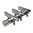 Exact-Fit-Auswerfer, Commander (kürzer), Edelstahl