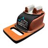 EDGEBAG Orange mit Tragegriff, Standard, 3-1/2" hoch, 3/4" Spreizung, 3M Slick