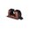 EDGEBAG STD Vorderauflage 2-1/4" Hunter mit verstärkter Oberseite schwarz