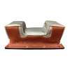 Der COMMON RADIUS FRONT BAG von EDGEWOOD bietet eine glatte, langlebige Oberfläche ohne Puderbedarf, ideal für schnelle Nachfolgeschüsse und präzises Zielen.