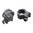 30 mm Vierloch-Skelett-Ringe, hoch